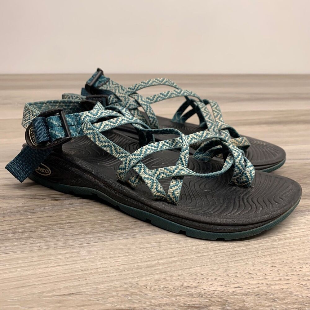 Chaco ZX2 Classic Hiking Sandals J105984 Women’s Size 8 Blue